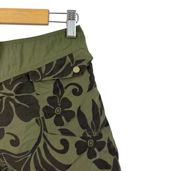 Vintage Pataloha Patagonia 30 Board Shorts Swim Beach Green Aloha Mens - Picture 9 of 9